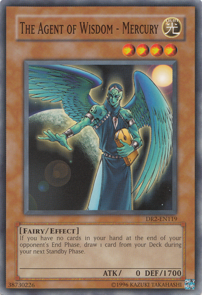 The Agent of Wisdom - Mercury [DR2-EN119] Common | Jomio and Rueliete's Cards and Comics