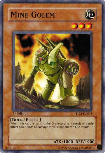 Mine Golem [TLM-EN018] Common | Jomio and Rueliete's Cards and Comics