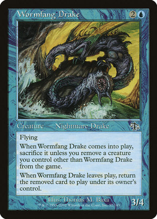 Wormfang Drake [Judgment] | Jomio and Rueliete's Cards and Comics