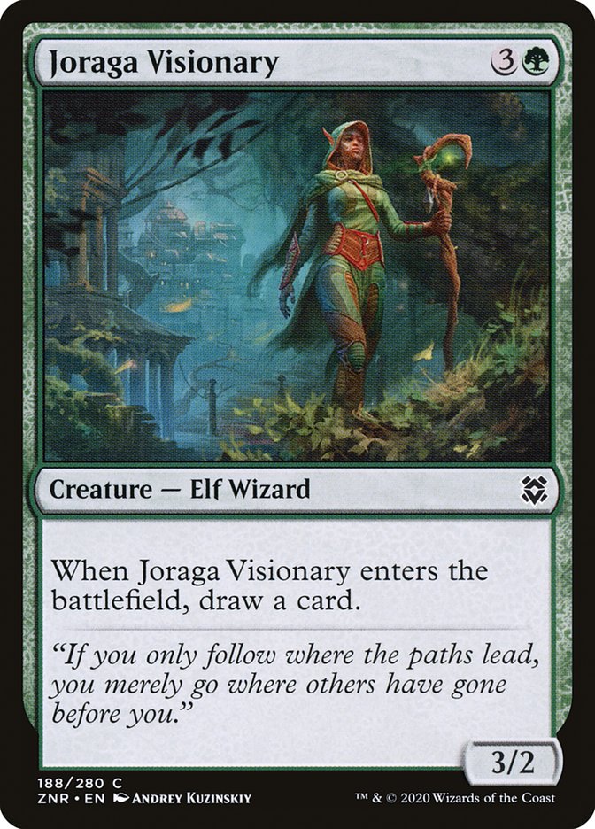 Joraga Visionary [Zendikar Rising] | Jomio and Rueliete's Cards and Comics