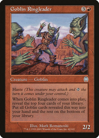 Goblin Ringleader [Apocalypse] | Jomio and Rueliete's Cards and Comics