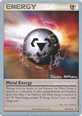 Metal Energy (130/132) (Intimidation - Tristan Robinson) [World Championships 2008] | Jomio and Rueliete's Cards and Comics