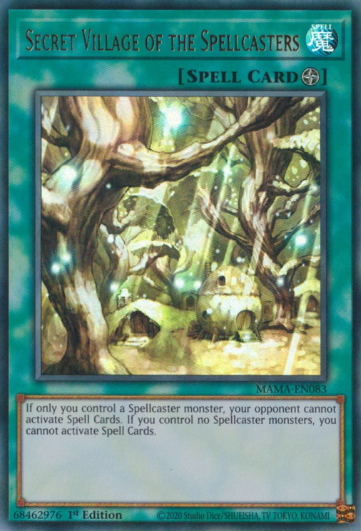 Secret Village of the Spellcasters [MAMA-EN083] Ultra Rare | Jomio and Rueliete's Cards and Comics