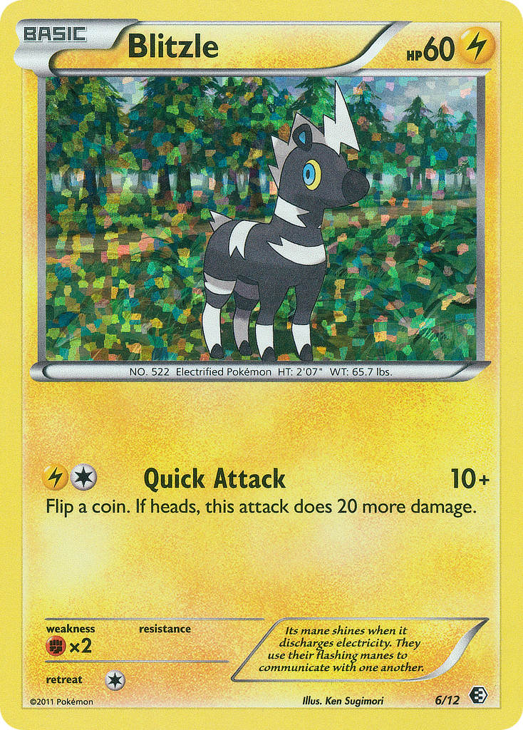 Blitzle (6/12) [McDonald's Promos: 2011 Collection] | Jomio and Rueliete's Cards and Comics