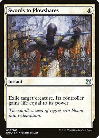 Swords to Plowshares [Eternal Masters] | Jomio and Rueliete's Cards and Comics