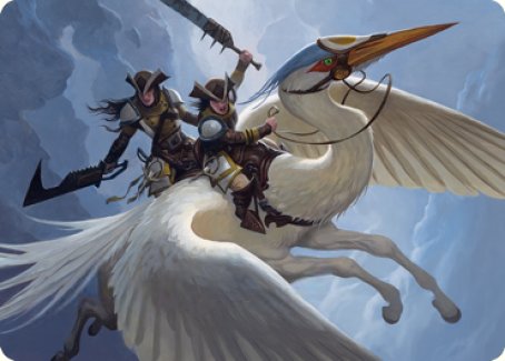 Gryffwing Cavalry Art Card [Innistrad: Crimson Vow Art Series] | Jomio and Rueliete's Cards and Comics