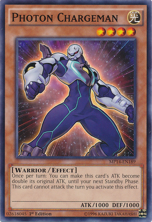 Photon Chargeman [MP14-EN189] Common | Jomio and Rueliete's Cards and Comics