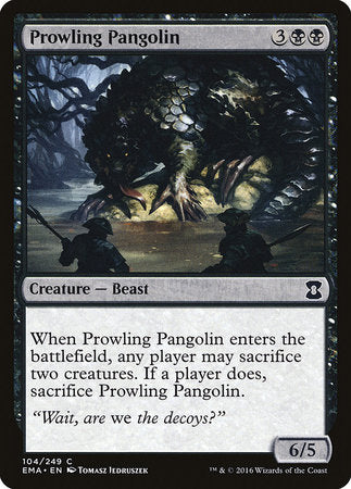 Prowling Pangolin [Eternal Masters] | Jomio and Rueliete's Cards and Comics