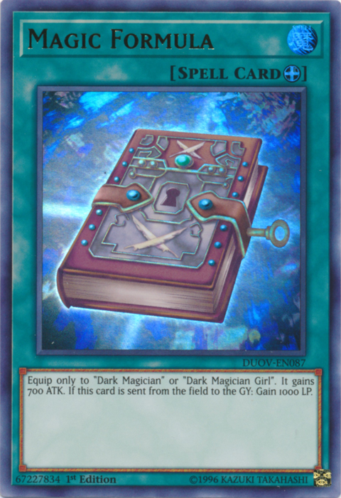 Magic Formula [DUOV-EN087] Ultra Rare | Jomio and Rueliete's Cards and Comics