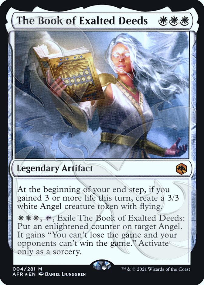 The Book of Exalted Deeds (Ampersand Promo) [Dungeons & Dragons: Adventures in the Forgotten Realms Promos] | Jomio and Rueliete's Cards and Comics