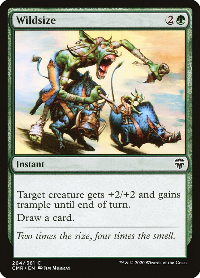 Wildsize [Commander Legends] | Jomio and Rueliete's Cards and Comics