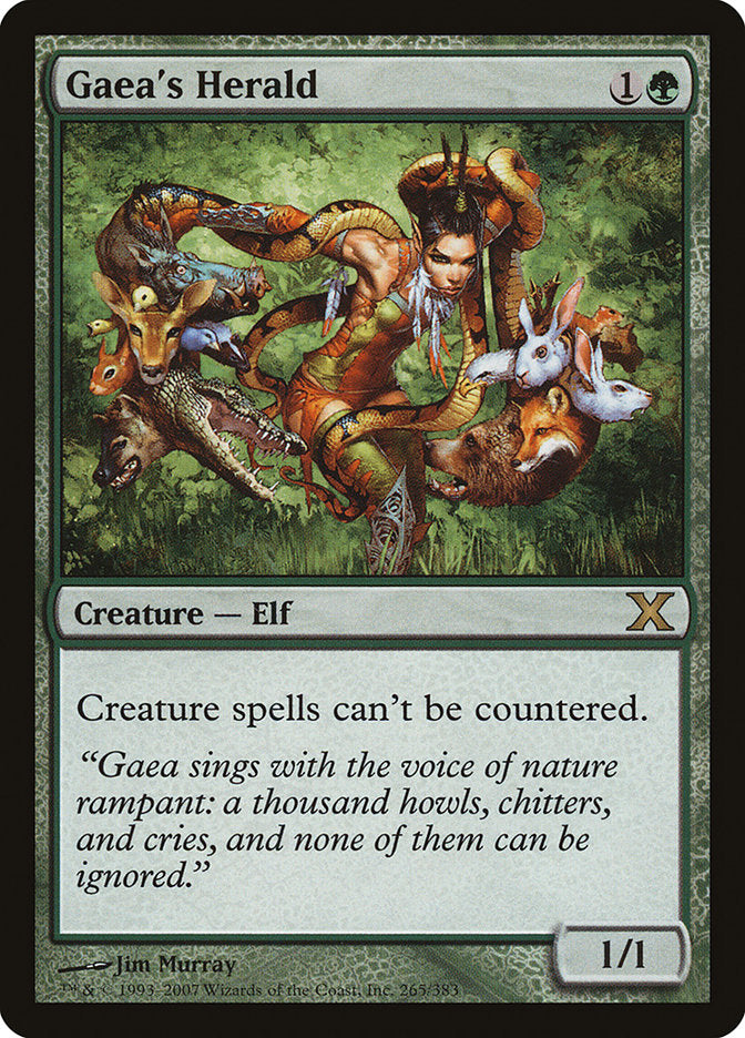 Gaea's Herald [Tenth Edition] | Jomio and Rueliete's Cards and Comics