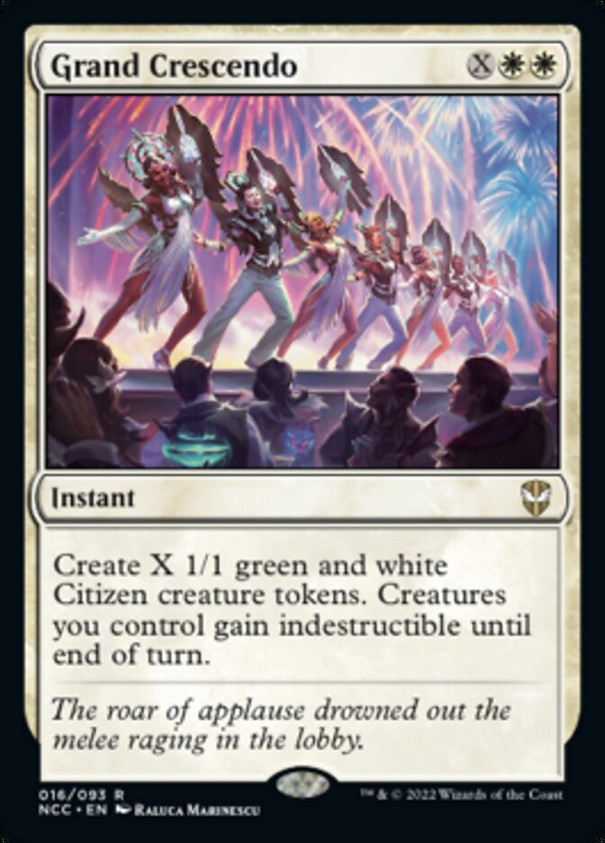 Grand Crescendo [Streets of New Capenna Commander] | Jomio and Rueliete's Cards and Comics