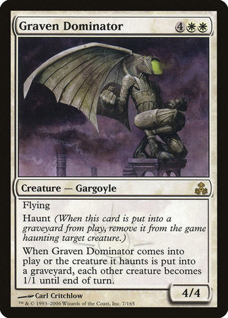 Graven Dominator [Guildpact] | Jomio and Rueliete's Cards and Comics