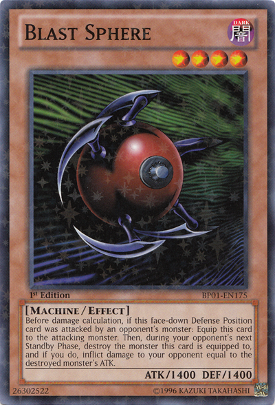 Blast Sphere [BP01-EN175] Starfoil Rare | Jomio and Rueliete's Cards and Comics
