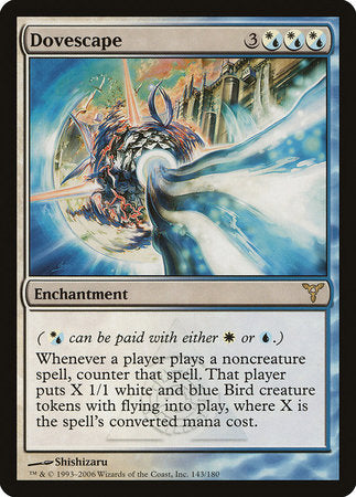 Dovescape [Dissension] | Jomio and Rueliete's Cards and Comics