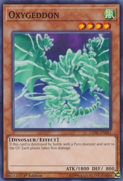 Oxygeddon [LEDU-EN041] Common | Jomio and Rueliete's Cards and Comics