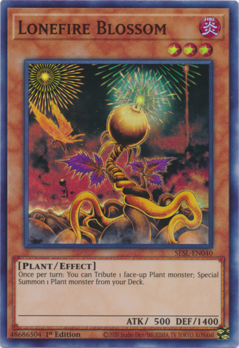 Lonefire Blossom [SESL-EN040] Super Rare | Jomio and Rueliete's Cards and Comics