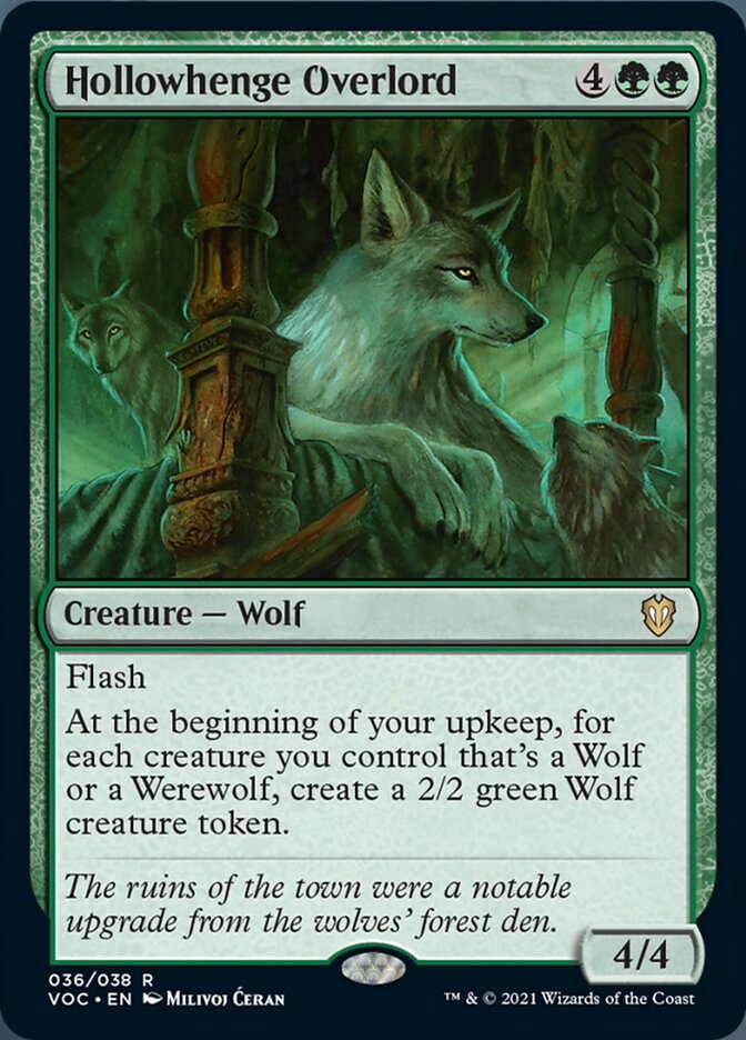 Hollowhenge Overlord [Innistrad: Crimson Vow Commander] | Jomio and Rueliete's Cards and Comics