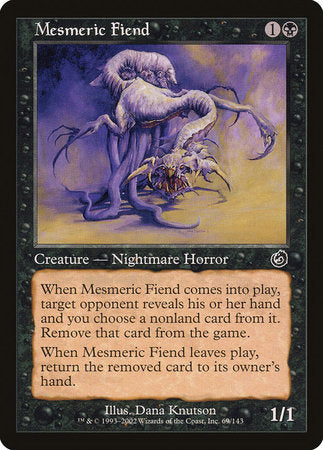 Mesmeric Fiend [Torment] | Jomio and Rueliete's Cards and Comics