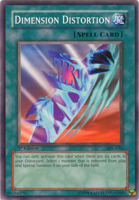 Dimension Distortion [IOC-044] Common | Jomio and Rueliete's Cards and Comics