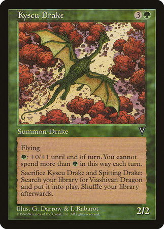 Kyscu Drake [Visions] | Jomio and Rueliete's Cards and Comics