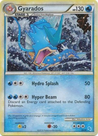 Gyarados (30/30) [HeartGold & SoulSilver: Trainer Kit - Gyarados] | Jomio and Rueliete's Cards and Comics