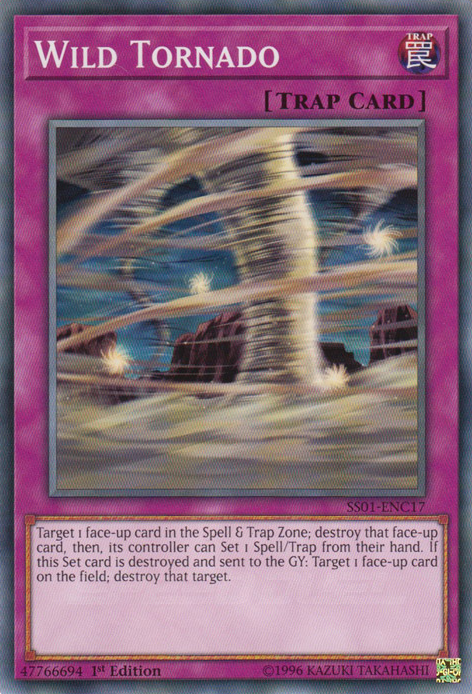 Wild Tornado [SS01-ENC17] Common | Jomio and Rueliete's Cards and Comics