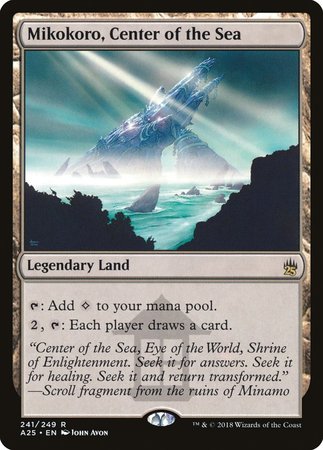 Mikokoro, Center of the Sea [Masters 25] | Jomio and Rueliete's Cards and Comics