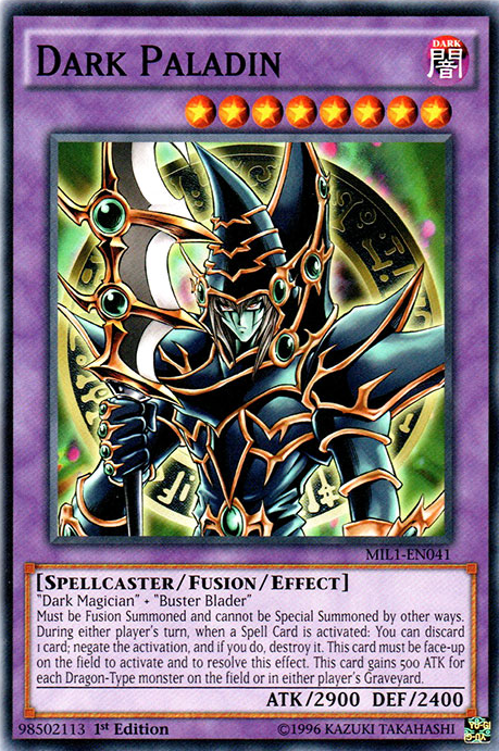 Dark Paladin [MIL1-EN041] Common | Jomio and Rueliete's Cards and Comics