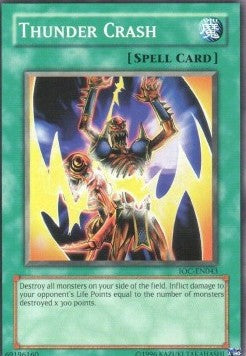 Thunder Crash [IOC-EN043] Common | Jomio and Rueliete's Cards and Comics