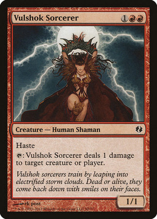 Vulshok Sorcerer [Duel Decks: Venser vs. Koth] | Jomio and Rueliete's Cards and Comics