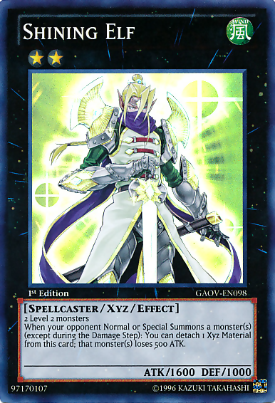 Shining Elf [GAOV-EN098] Super Rare | Jomio and Rueliete's Cards and Comics
