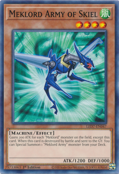 Meklord Army of Skiel [LED7-EN047] Common | Jomio and Rueliete's Cards and Comics