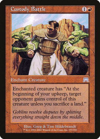 Custody Battle [Onslaught] | Jomio and Rueliete's Cards and Comics
