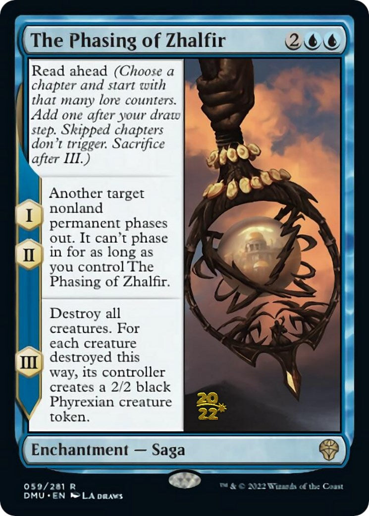 The Phasing of Zhalfir [Dominaria United Prerelease Promos] | Jomio and Rueliete's Cards and Comics