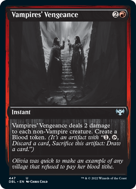 Vampires' Vengeance [Innistrad: Double Feature] | Jomio and Rueliete's Cards and Comics