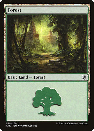 Forest (269) [Khans of Tarkir] | Jomio and Rueliete's Cards and Comics
