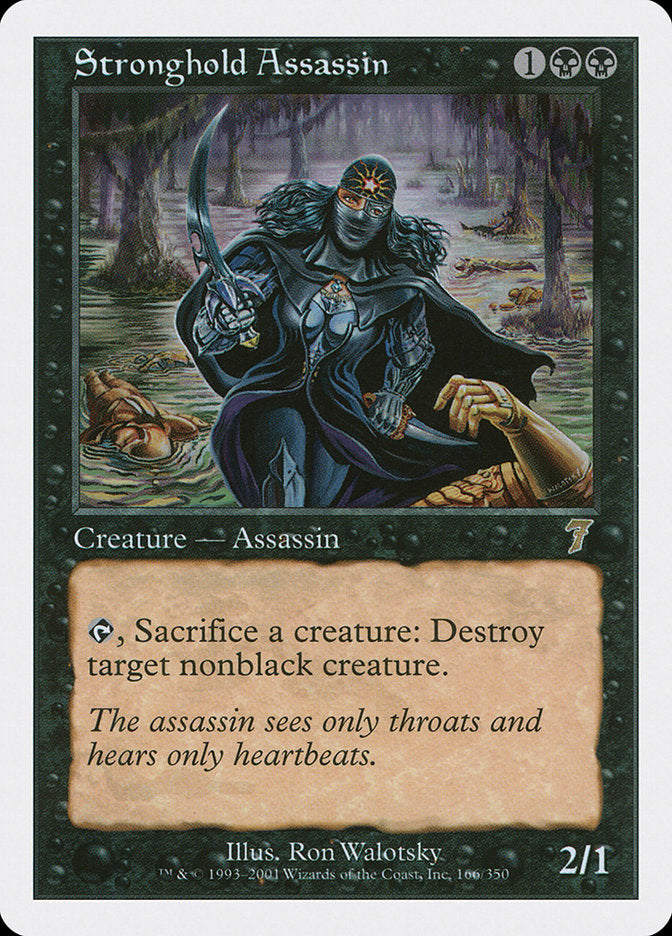 Stronghold Assassin [Seventh Edition] | Jomio and Rueliete's Cards and Comics