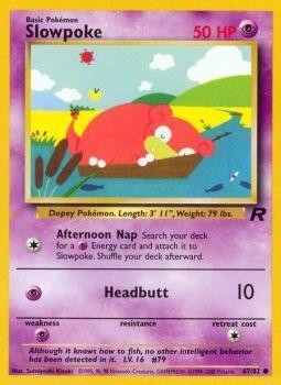 Slowpoke (67/82) [Team Rocket Unlimited] | Jomio and Rueliete's Cards and Comics