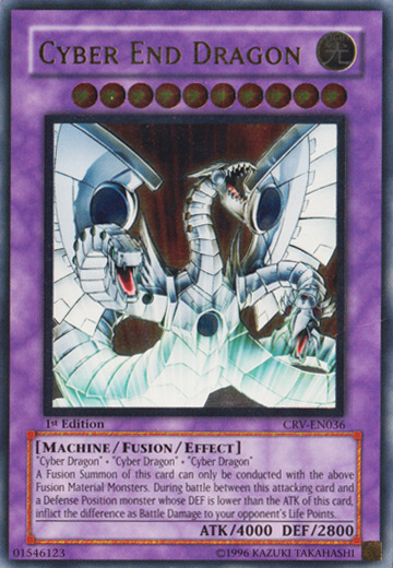 Cyber End Dragon (UTR) [CRV-EN036] Ultimate Rare | Jomio and Rueliete's Cards and Comics