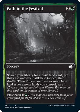 Path to the Festival [Innistrad: Double Feature] | Jomio and Rueliete's Cards and Comics