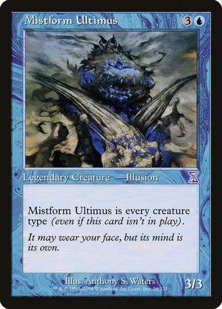 Mistform Ultimus [Time Spiral Timeshifted] | Jomio and Rueliete's Cards and Comics