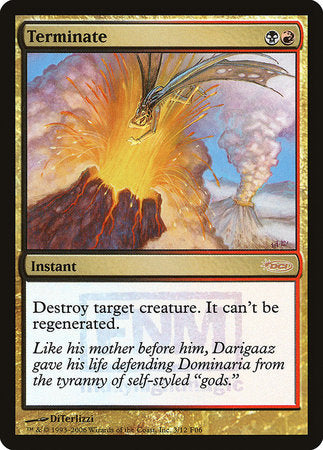 Terminate [Friday Night Magic 2006] | Jomio and Rueliete's Cards and Comics