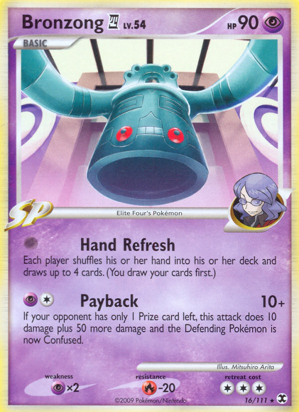 Bronzong (16/111) [Platinum: Rising Rivals] | Jomio and Rueliete's Cards and Comics