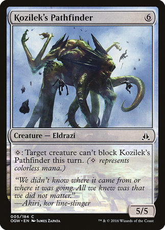 Kozilek's Pathfinder [Oath of the Gatewatch] | Jomio and Rueliete's Cards and Comics