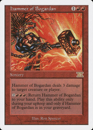 Hammer of Bogardan [Classic Sixth Edition] | Jomio and Rueliete's Cards and Comics