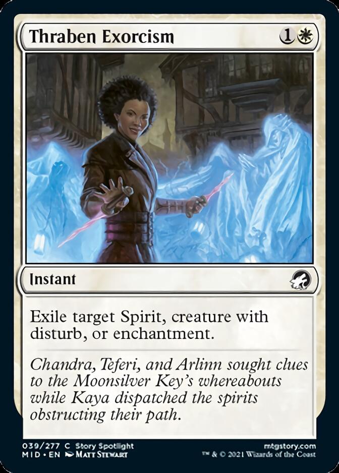 Thraben Exorcism [Innistrad: Midnight Hunt] | Jomio and Rueliete's Cards and Comics