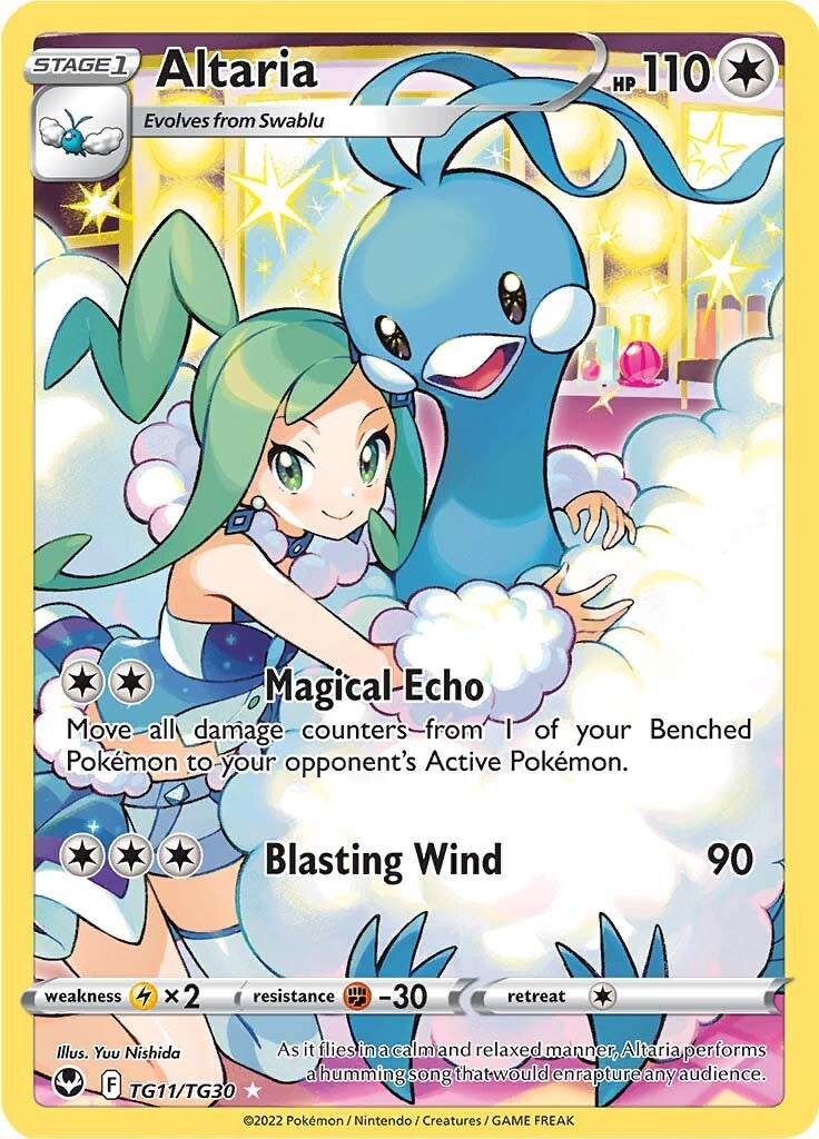 Altaria (TG11/TG30) [Sword & Shield: Silver Tempest] | Jomio and Rueliete's Cards and Comics