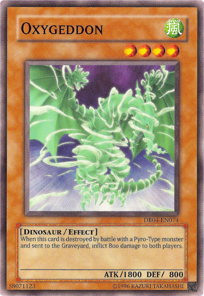 Oxygeddon [DR04-EN074] Common | Jomio and Rueliete's Cards and Comics